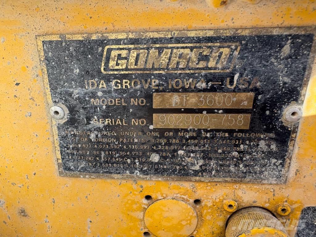 Gomaco GT 3600 Betong utleggere