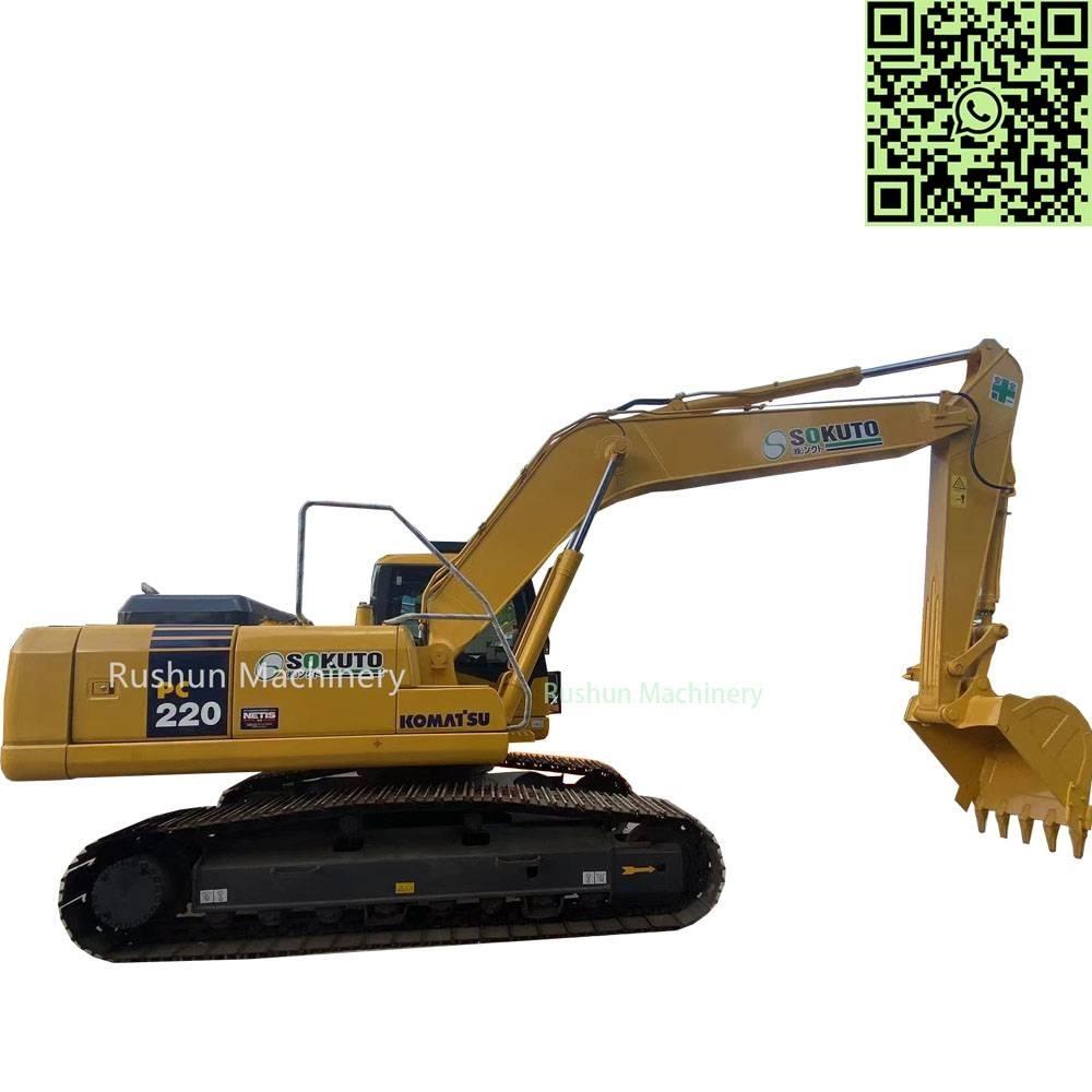 Komatsu PC220-7 Beltegraver