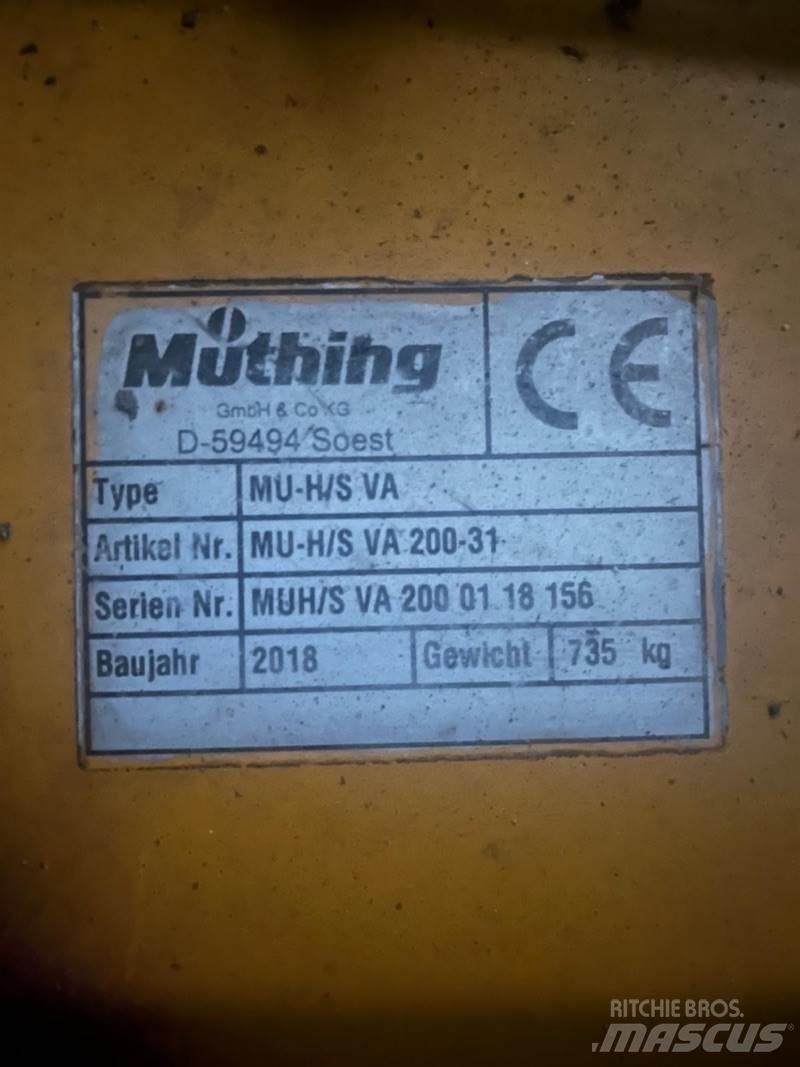 Müthing MU- H/S V A Annet fôrhøsterutstyr