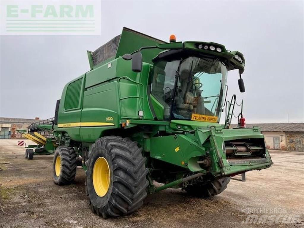 John Deere T670 Skurtreskere
