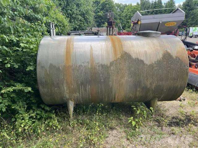  3.000 L rustfri tank Landbruk - Annet