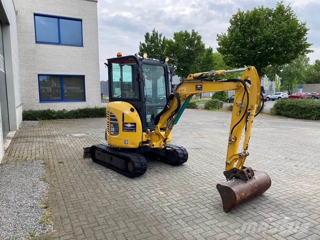 Komatsu PC26MR-3 Minigravere <7t