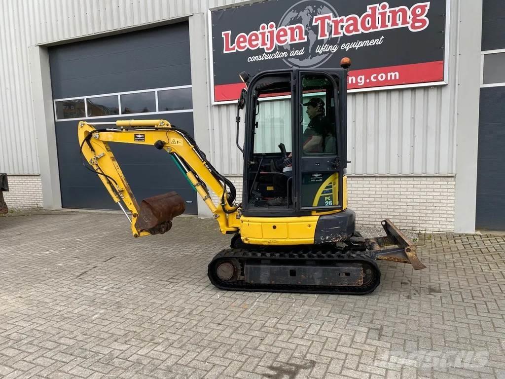 Komatsu PC26MR-3 Minigravere <7t