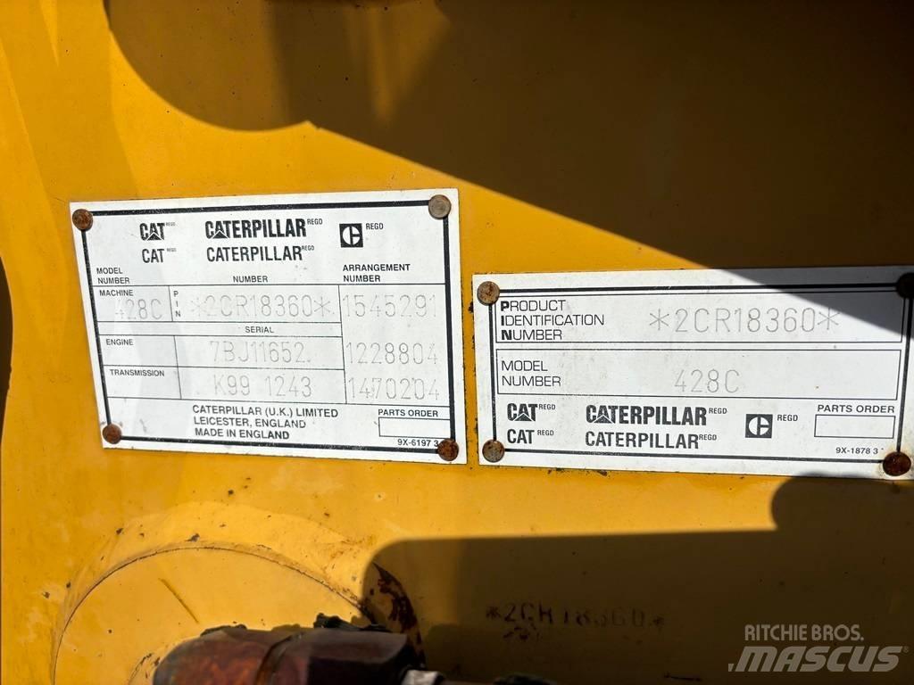 CAT 428 C Traktorgravere