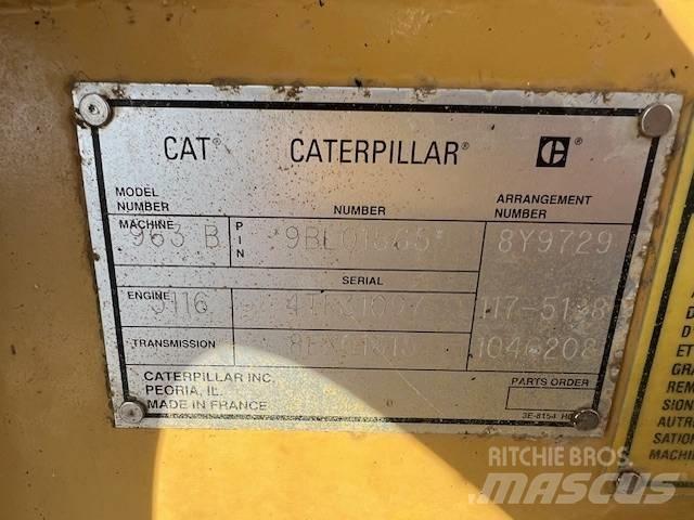 CAT 963 B Beltelastere