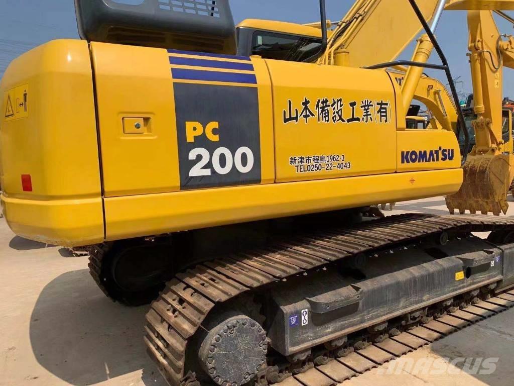 Komatsu pc200-7 Beltegraver