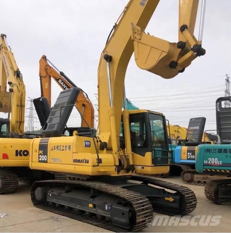 Komatsu pc200-7 Beltegraver