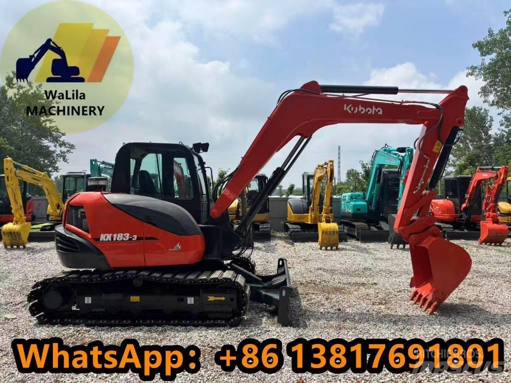 Kubota KX 183-3 Minigravere <7t