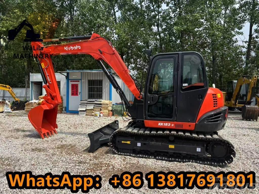 Kubota KX 183-3 Minigravere <7t