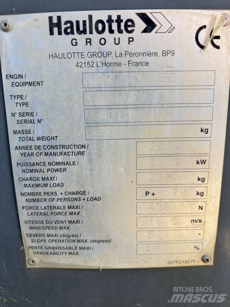 Haulotte HA 18 PX Leddede bomlifter