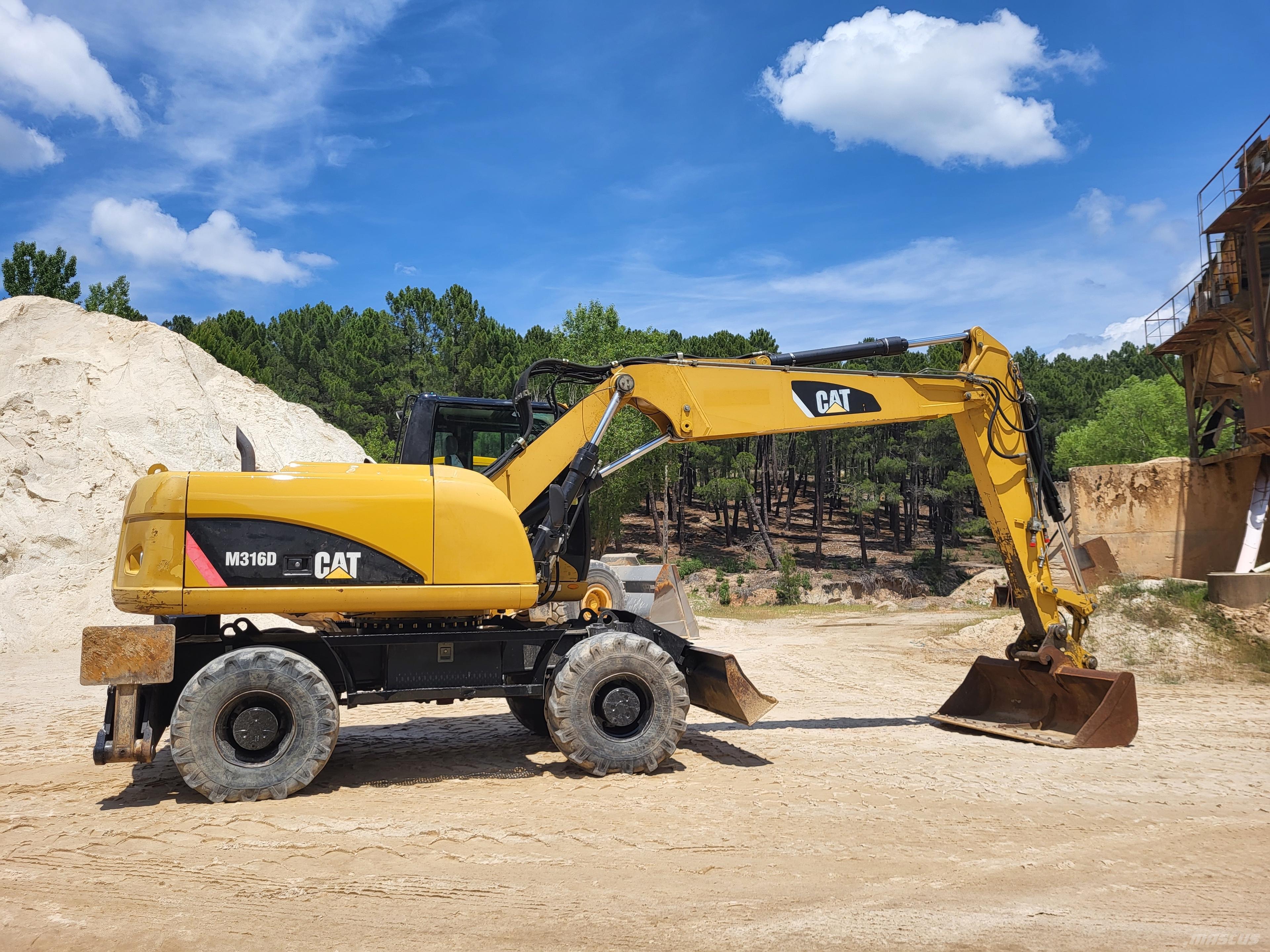 CAT 316d Hjulgravere