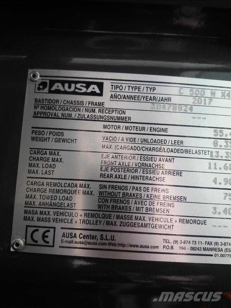 Ausa C500 HX4 Terrenggående gaffeltruck