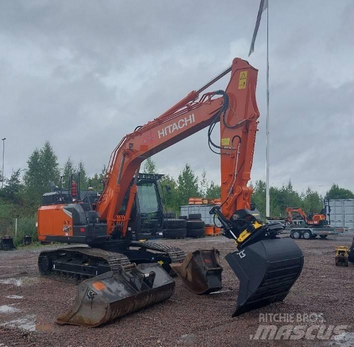 Hitachi ZX160LC-7 Beltegraver