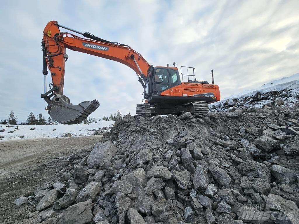 Doosan DX 340 LC Beltegraver