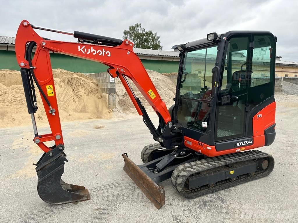 Kubota kx 027-4 Minigravere <7t