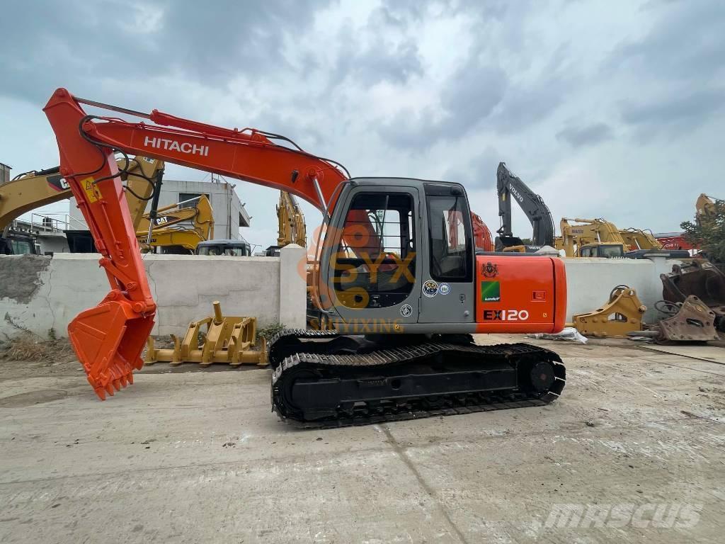 Hitachi EX 120 Beltegraver