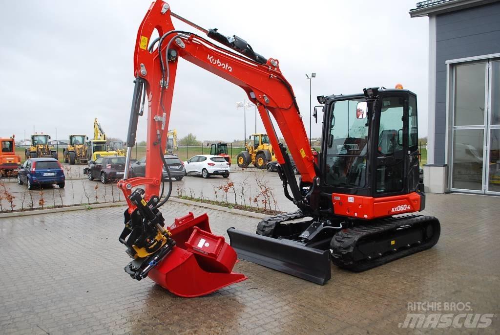 Kubota KX 060 - 6 tons Minigravere <7t