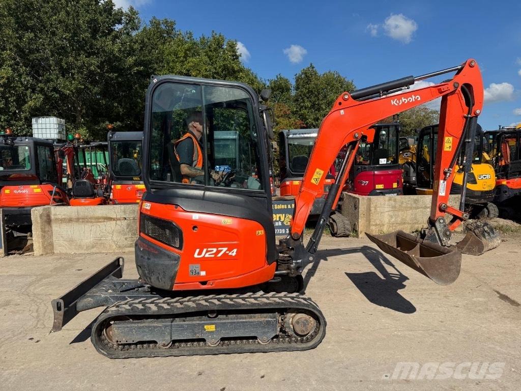Kubota U 27-4 Minigravere <7t