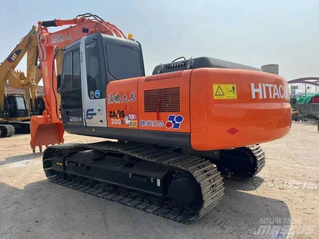 Hitachi ZX 200 Beltegraver