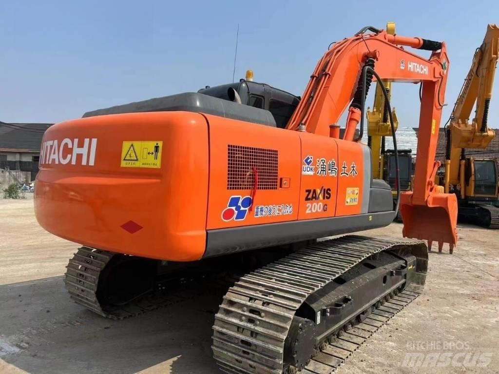 Hitachi ZX 200 Beltegraver