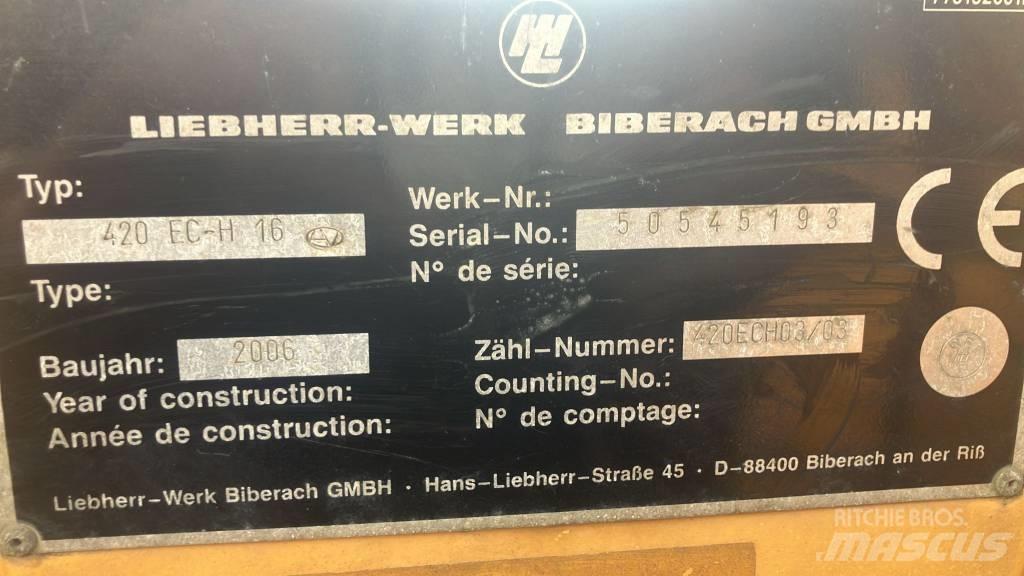 Liebherr 420 EC-H16 Bygge- og tårnkraner