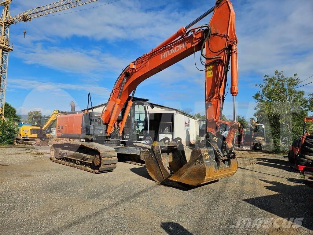 Hitachi ZX 210 LC Beltegraver