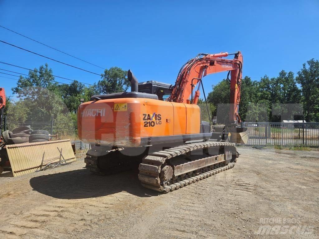 Hitachi ZX 210 LC Beltegraver