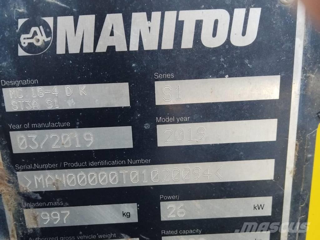 Manitou MC 18 Diesel Trucker