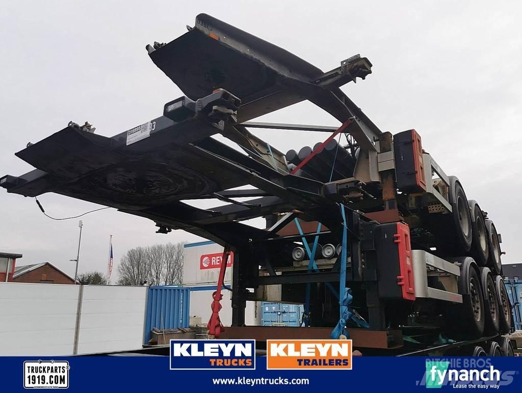 Van Hool 3B2015 Containerchassis Semitrailere