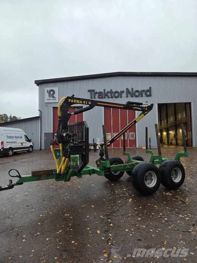 Farma 8T Tømmerhengere