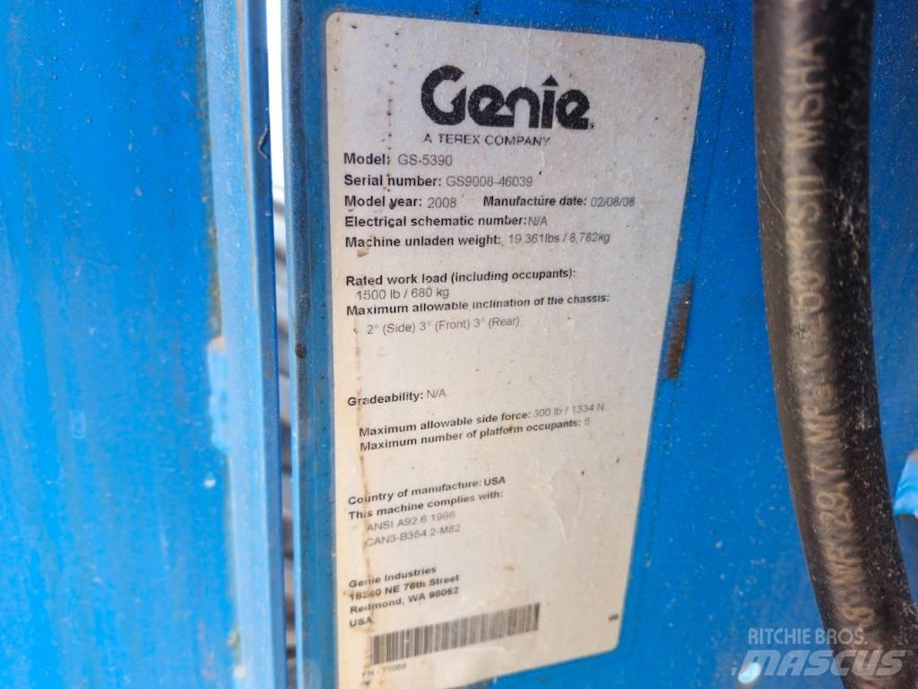 Genie GS-5390 Sakselifter