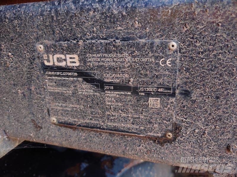 JCB JS130LC Plus+ Beltegraver