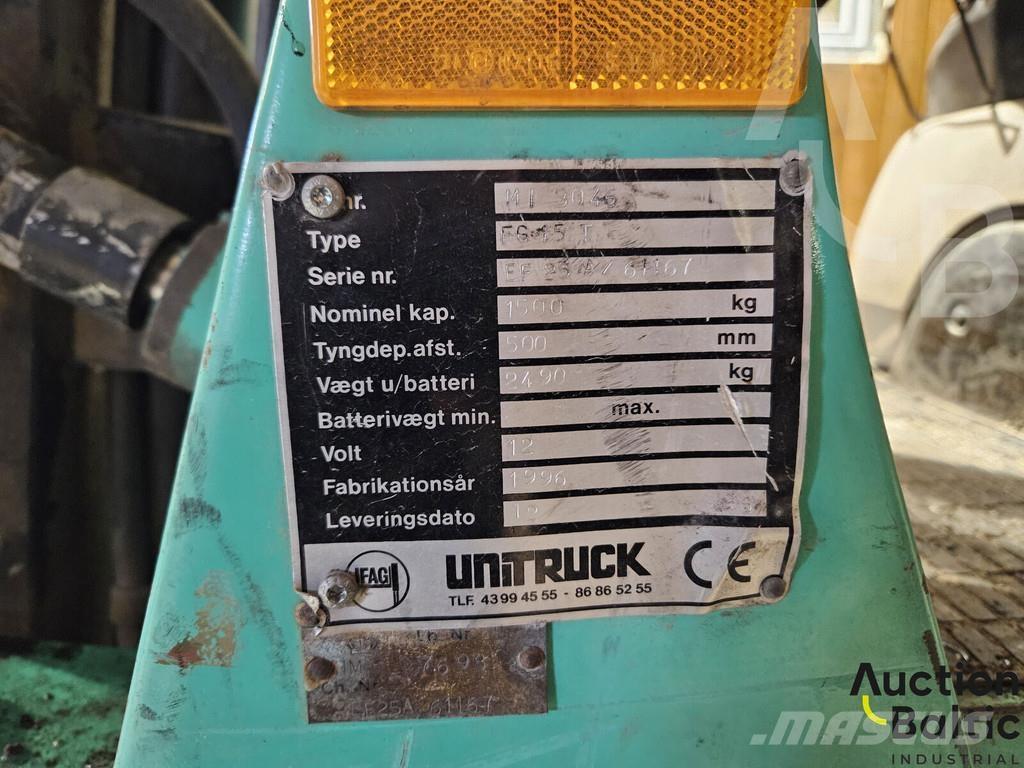 Mitsubishi FG15 Propan trucker