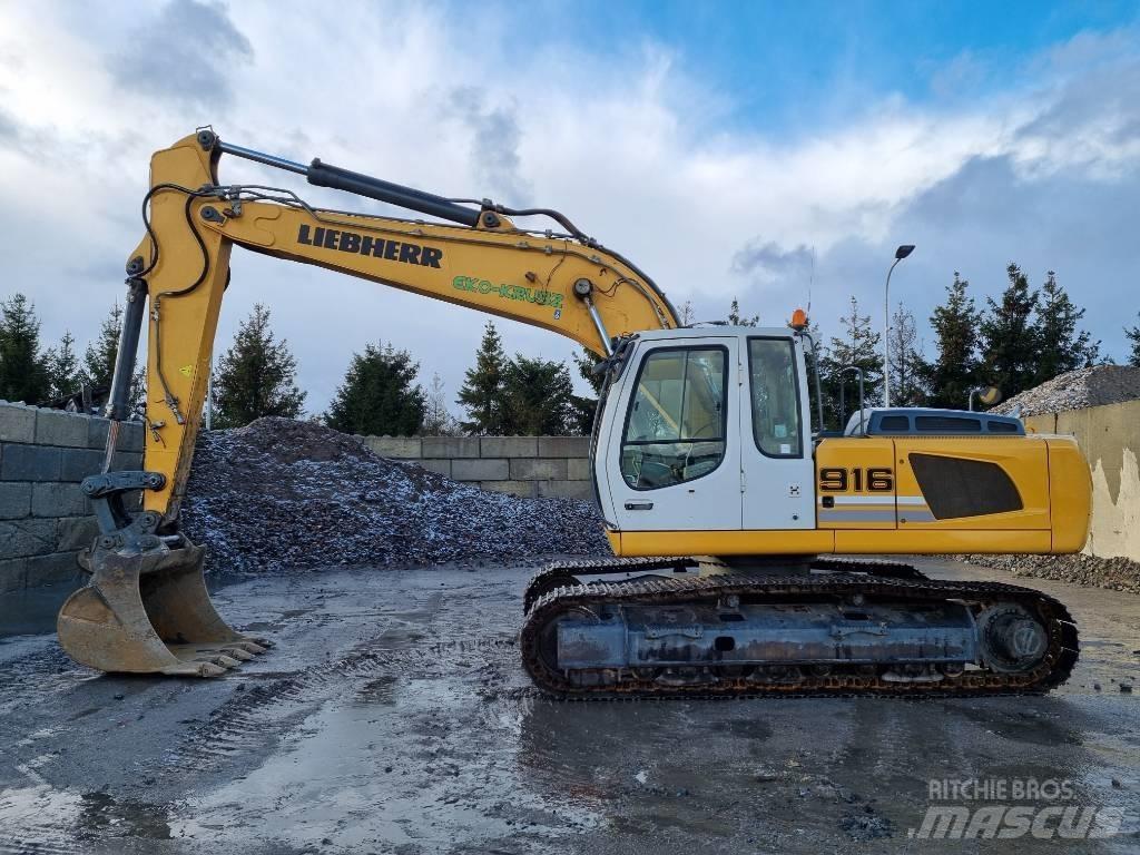 Liebherr R 916 LC Beltegraver
