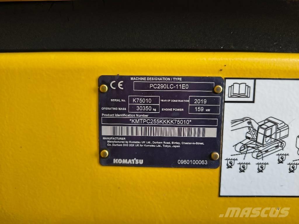 Komatsu PC 290 LC-11 Beltegraver