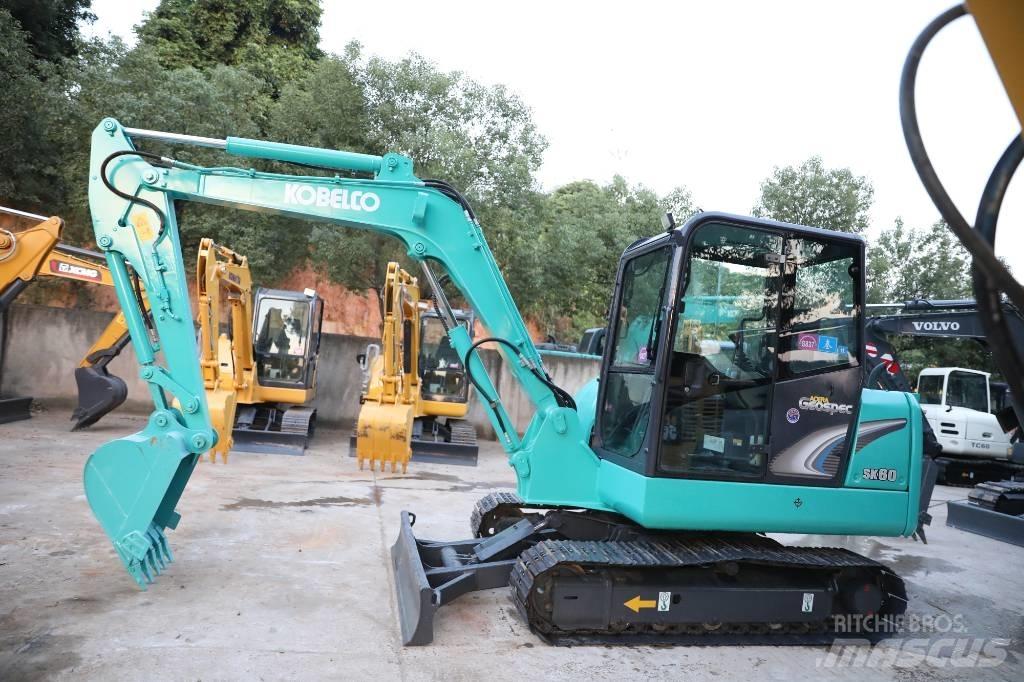 Kobelco sk60-8 Minigravere <7t