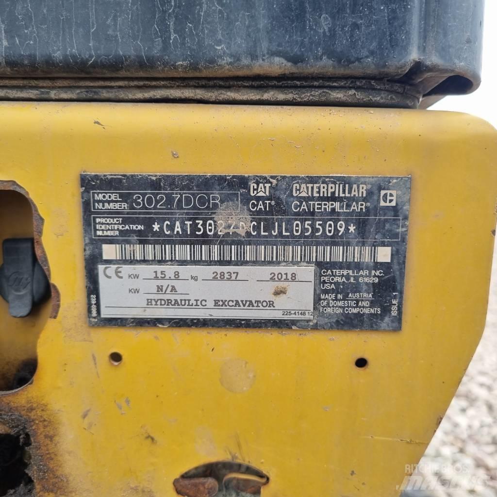 CAT 302.7 D CR Minigravere <7t