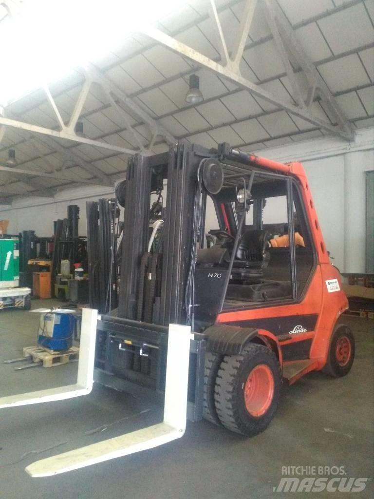 Linde H70GLP Propan trucker