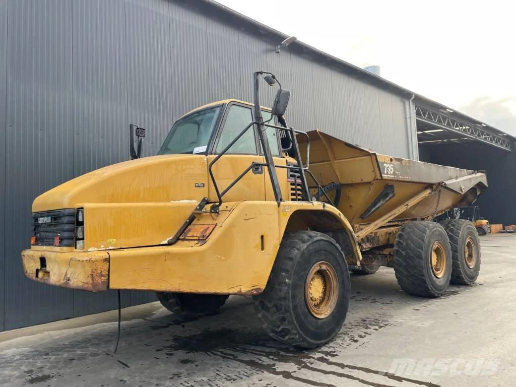 CAT 735 Rammestyrte Dumpere