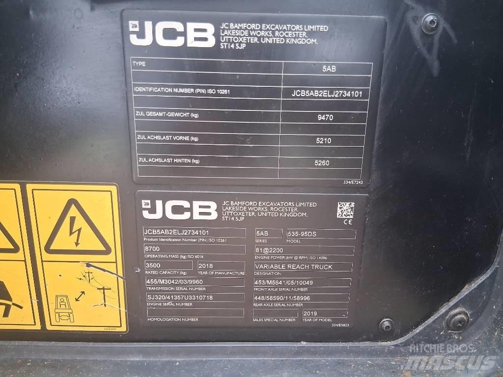 JCB 535-95 Teleskophjullastere