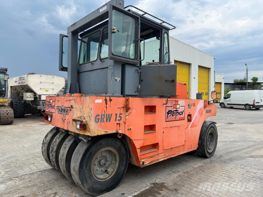 Hamm GRW 15 Gummihjulsvalser