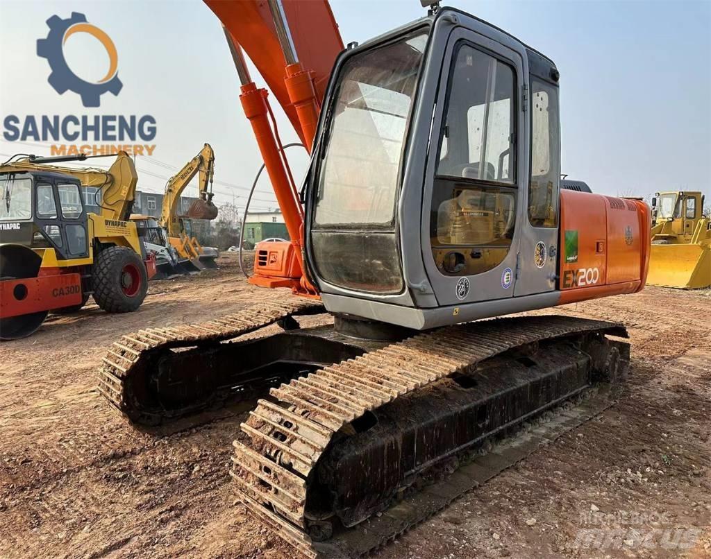Hitachi EX 200 Beltegraver