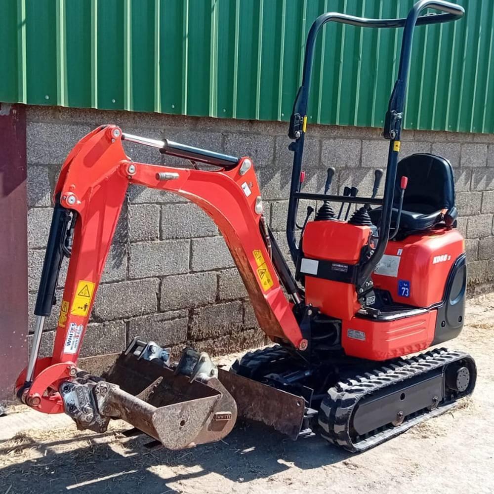 Kubota K 008-3 Minigravere <7t