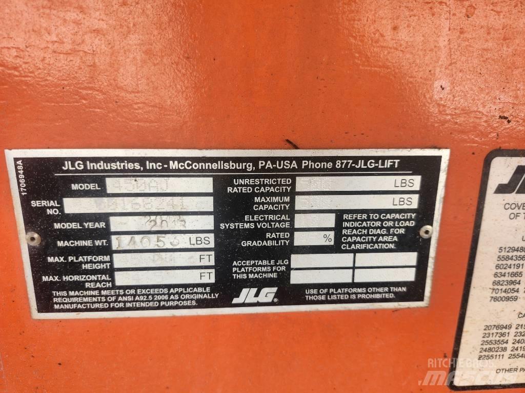 JLG 450 AJ Leddede bomlifter
