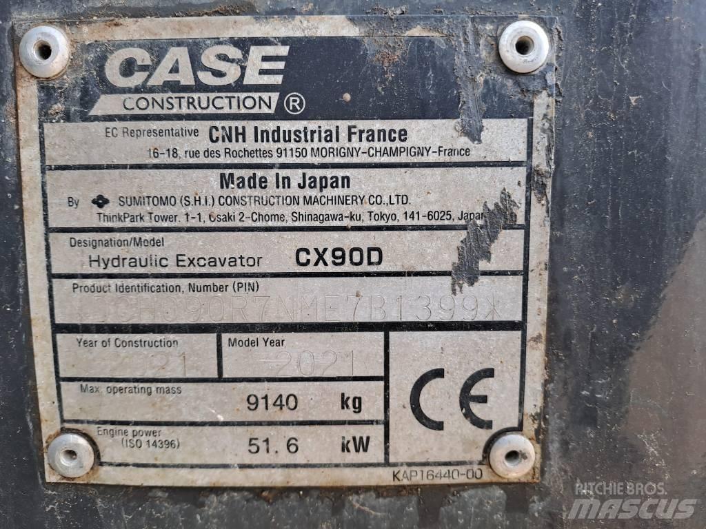 CASE CX 90 D Midigravere 7 - 12t