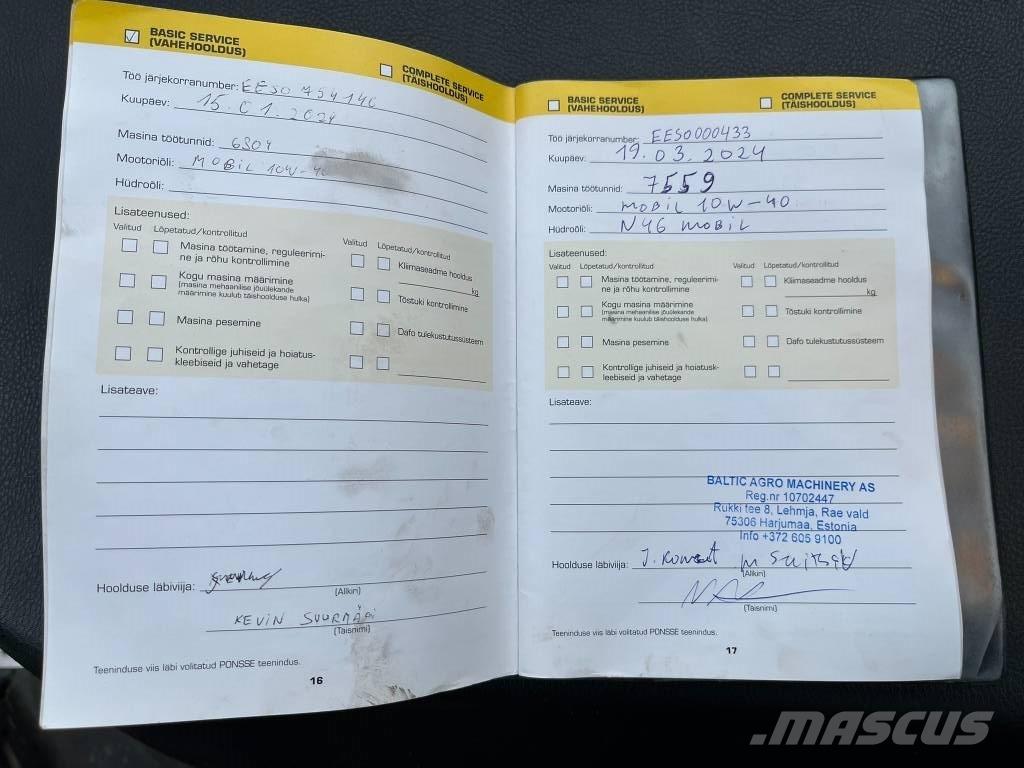 Ponsse Elk Lassbærere