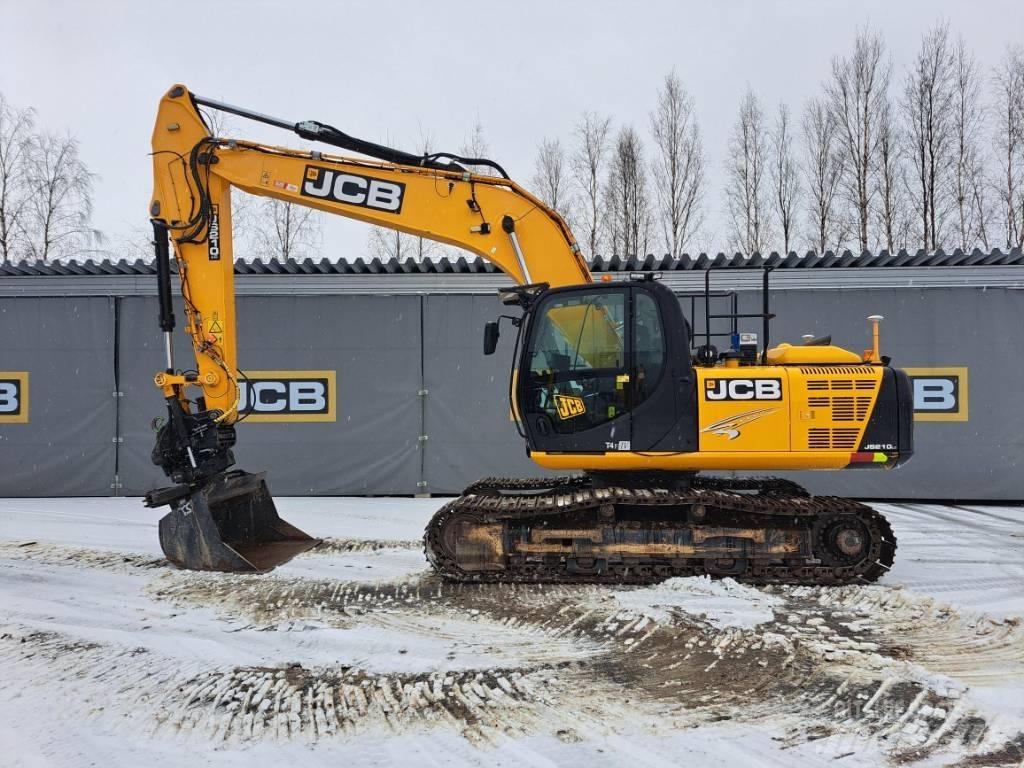 JCB JS210LC T4F Beltegraver