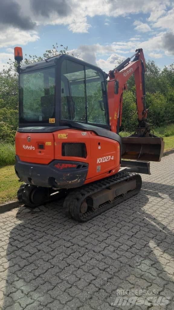 Kubota KX027-4 Minigravere <7t