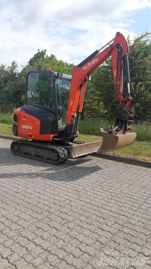 Kubota KX027-4 Minigravere <7t