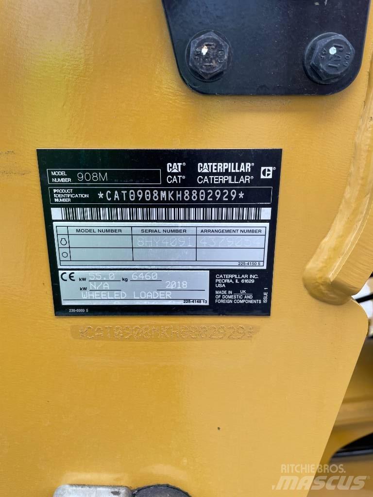 CAT 908 M Hjullastere